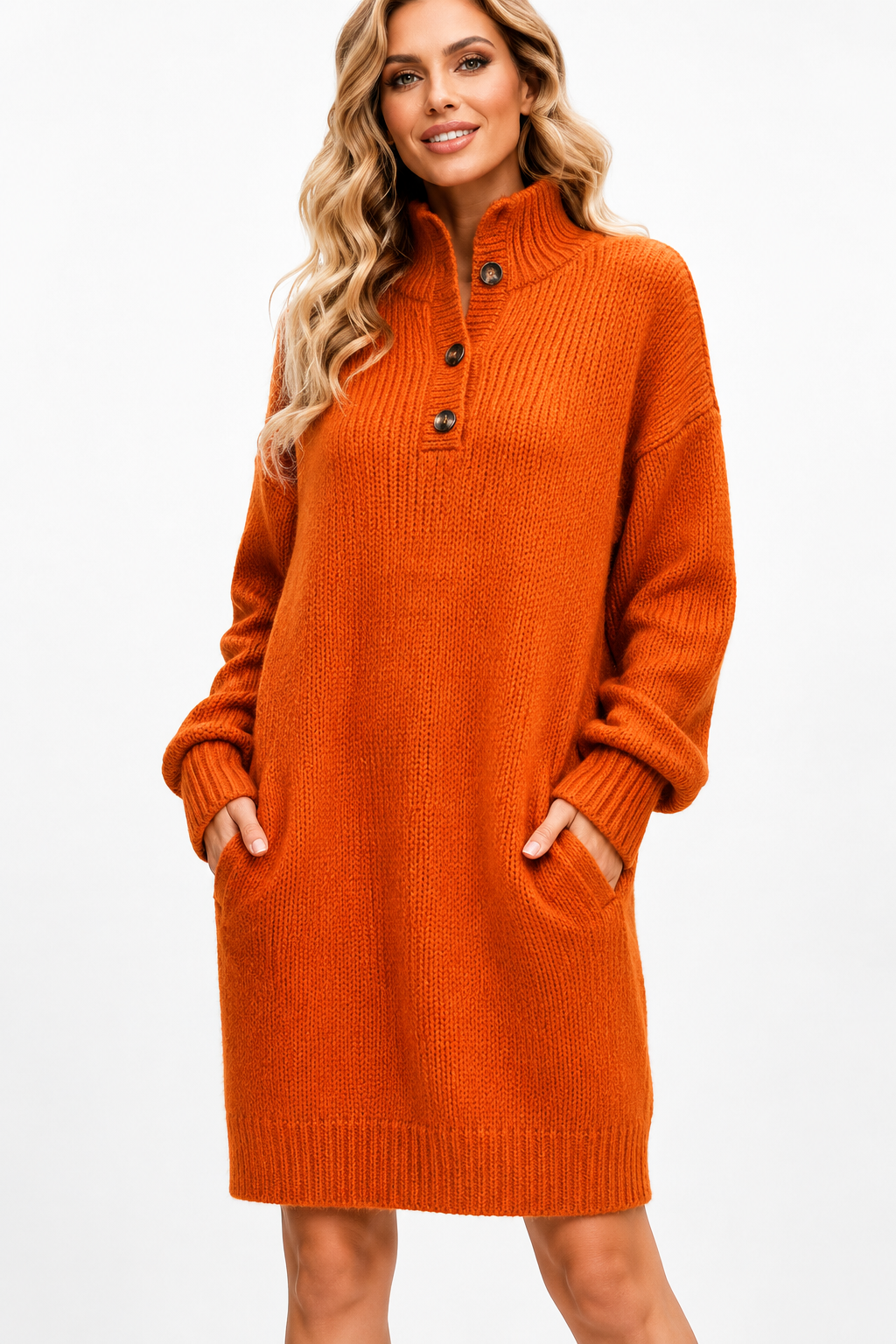 Knit Sweater Dress — Autumn & Winter