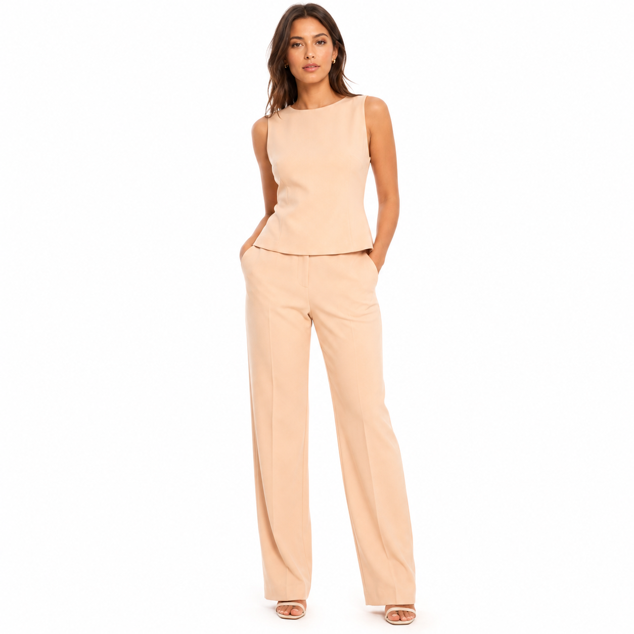 Noor™ | Sleeveless Co-ord Set