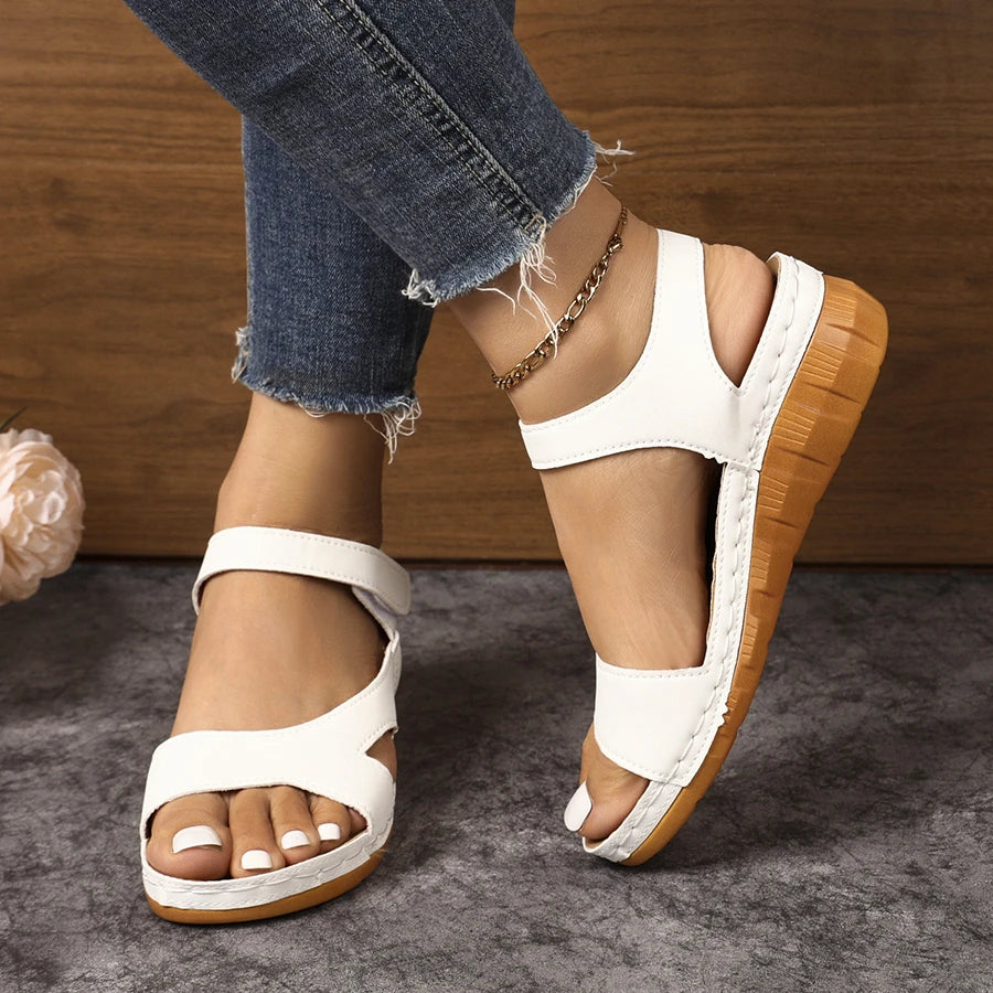 Elena™ | Soft Wedge Sandal with Cushioned Sole