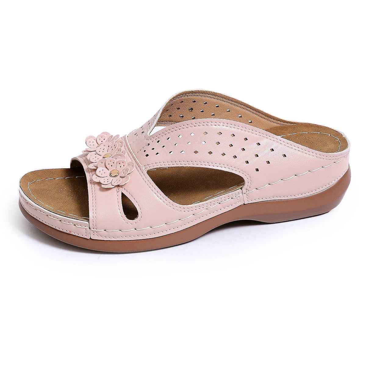 Beatriz™ | Sandália Wedge Ortopédica Premium Vintage