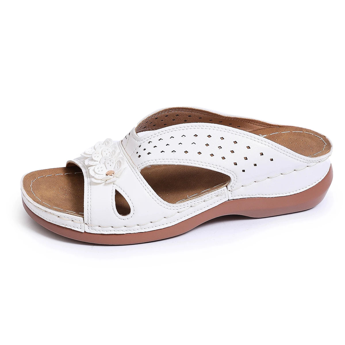 Beatriz™ | Sandália Wedge Ortopédica Premium Vintage