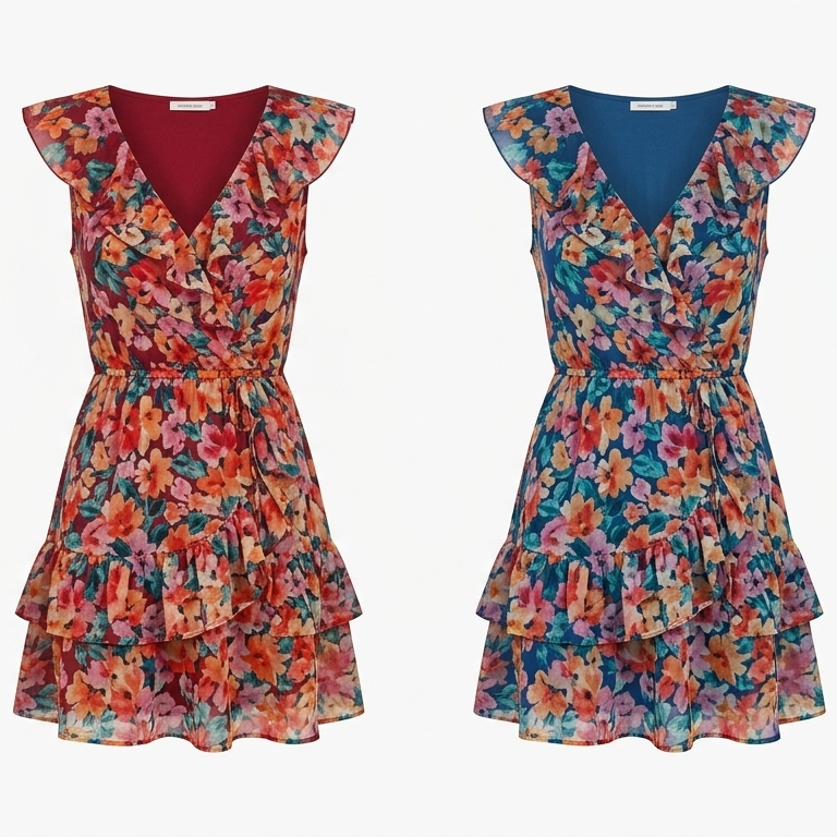 Sofia™ | Bohemian Floral Summer Dress