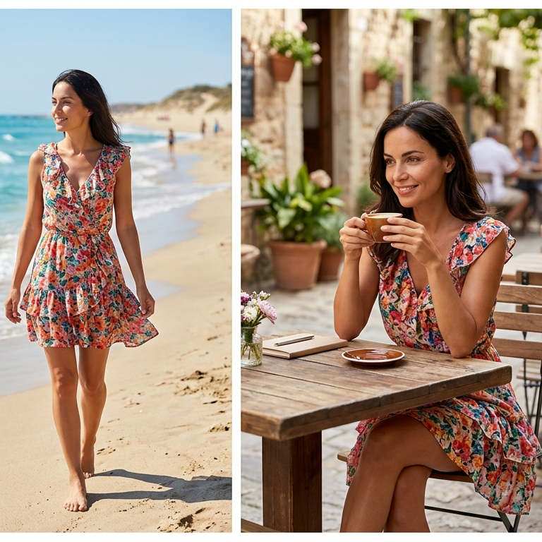 Sofia™ | Bohemian Floral Summer Dress