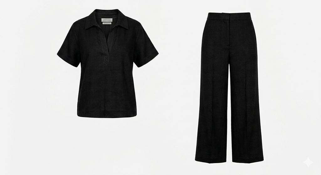 Celeste™ | Resort V-Neck Wide-Leg Co-ord