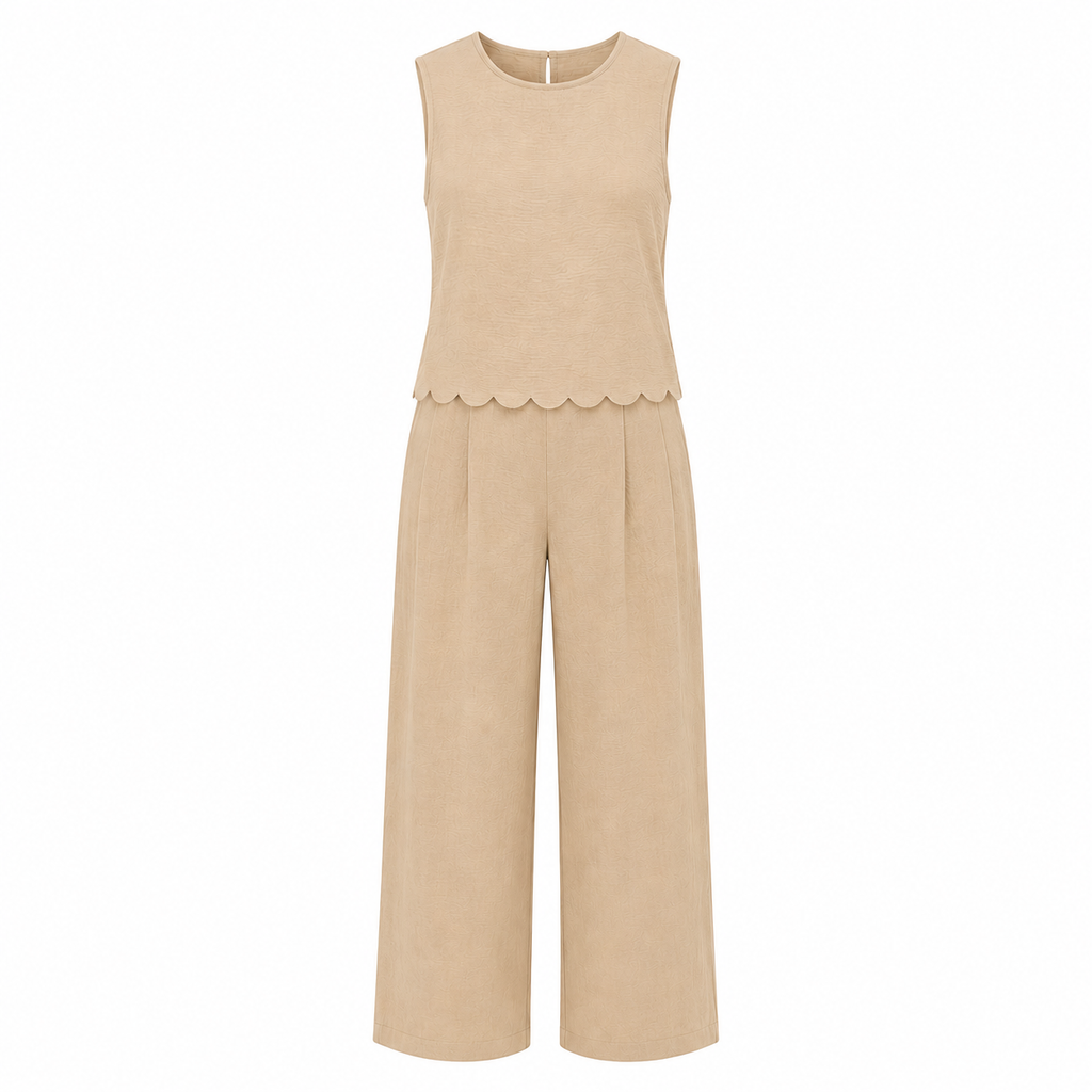 Marlowe™ | Old Money Linen Tie Co-ord